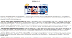 Desktop Screenshot of hispaligas.net