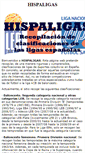 Mobile Screenshot of hispaligas.net